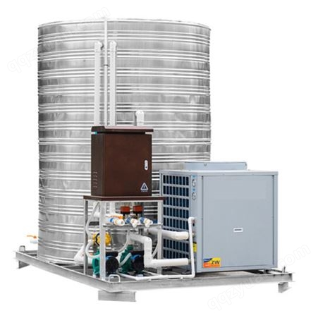公寓热水系统 空气能热泵集中热水供应系统