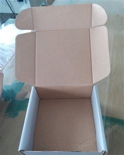 定制飞机盒 扣底瓦楞盒定做 定制手提式瓦楞纸包装盒