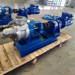 定制 移动式高粘度齿轮泵 NYP高粘度抽料泵 卧式高粘度转子泵 匠心工艺