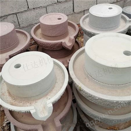 多功能面粉石磨机 原生态豆浆石磨机图片