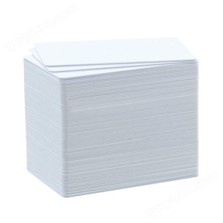固得卡PVC白卡证卡打印机专用卡片覆膜IC卡门禁考勤智能卡IC接触式4428芯片卡