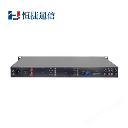 恒捷通信  HJ-GAN-HDMI02K 高清视频光端机  光纤传1路双向HDMI+1路双向音频 4K非压缩 无延时