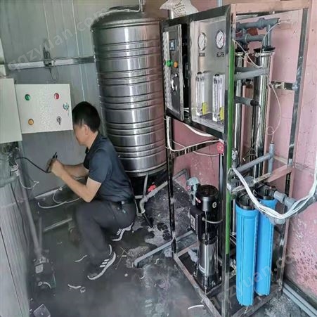 定制纯水机纯水设备生产 纯物理过滤单级反渗透设备 峻峰*