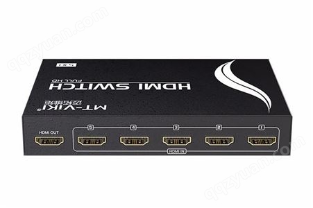 迈拓维矩(MT-VIKI)5进1出HDMI高清切换器 HDMI切换器 MT-SW501-MH