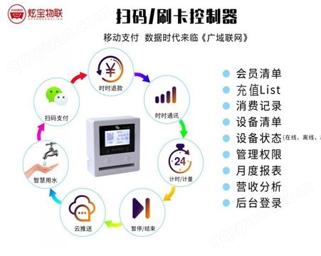 广西学生宿舍微信扫码收费系统