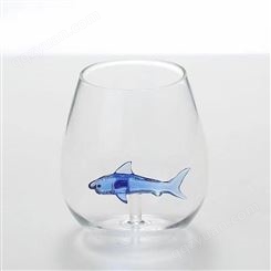 原创心底玻璃杯子   北欧耐热水杯  创意动物情侣红酒杯  牛奶伴手礼  刷牙对杯