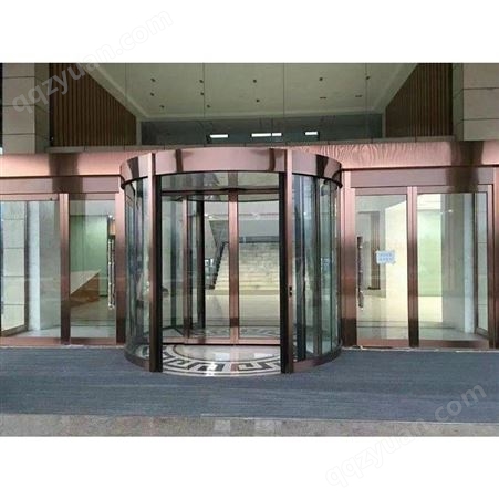 银行旋转门价格 办公楼旋转门设计 不锈钢旋转门供应