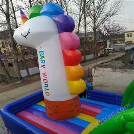 充气气模出租熊猫岛气模 充气城堡供应水上乐园儿童乐园