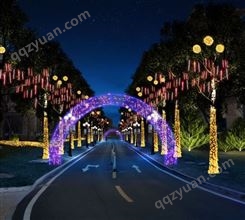 恒大温泉酒店节日亮化设计方案建筑亮化景观照明