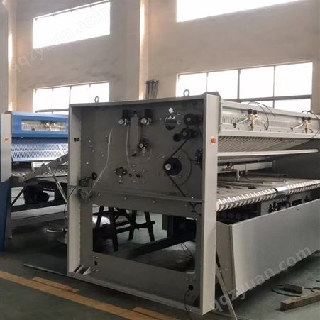 武汉洗涤设备 ZD-3300折叠机 桓宇大型水洗机厂家 适合洗涤厂使用