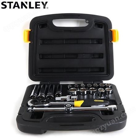 史丹利工具20件套12.5MM系列公制组套94-186-22 套筒扳手套装 STANLEY工具