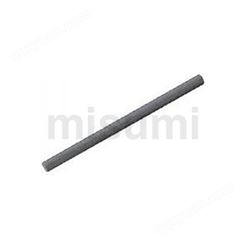米思米 超级纤维油石-圆棒形-粒度#220（灰色） XBCPM-3-100