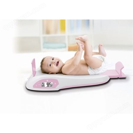酒店智能宝宝婴儿防滑橡胶脚垫安全精准体重秤可伸缩量版蓝牙配对