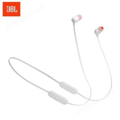 JBL T215BT无线蓝牙耳机 白色耳塞式通话降噪手机通用音乐HiFi耳机