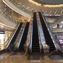 广州市汇融通电梯回收公司 常年大量商场扶手梯回收 24小时 三菱