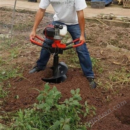小型打树窝机 茶园立柱打眼机挖眼机 果树移栽施肥挖坑机土地挖窝机