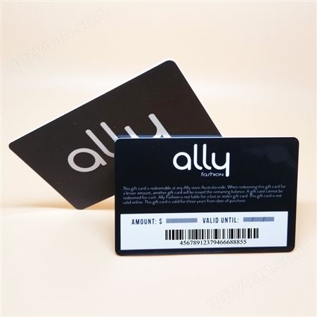 生产定制PVC图书馆借书卡 UV条码读书卡借书证订制
