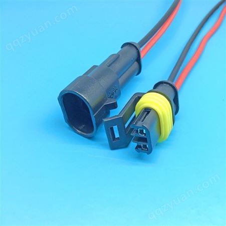 金丰盛防水插头LED连接线汽车防水插头电线电缆大量批发