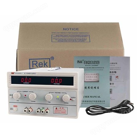 Rek美瑞克RPS3020D-2数显单路输出线性直流稳压电源三位显示