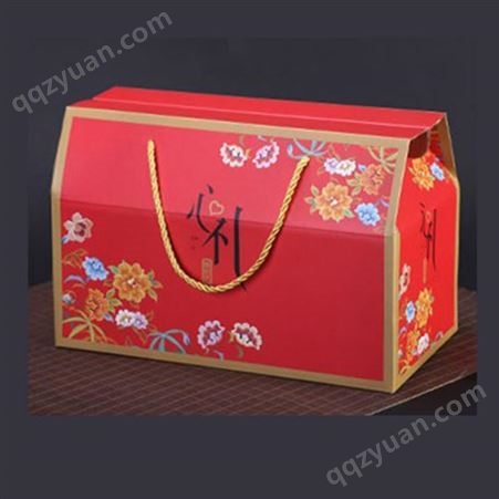白卡彩色礼品盒定制 折叠牛皮瓦楞纸盒土特产食品包装盒彩盒定做