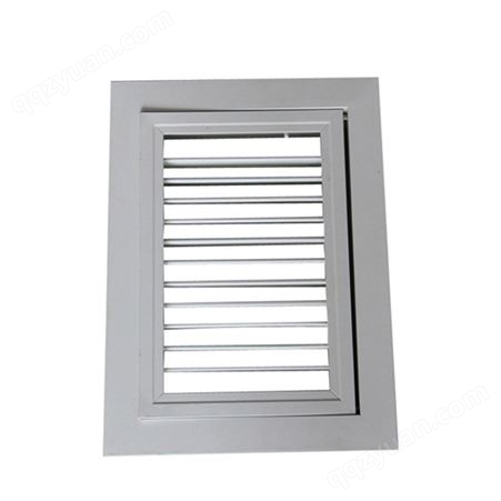 空调风口 铝合金 单层可调百叶 出风口 百叶窗排烟口排风口