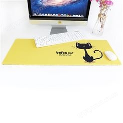 得印(befon)可爱猫 笔记本鼠标垫 电脑办公写字桌面垫 笔记本电竞游戏鼠标垫 电脑鼠标垫