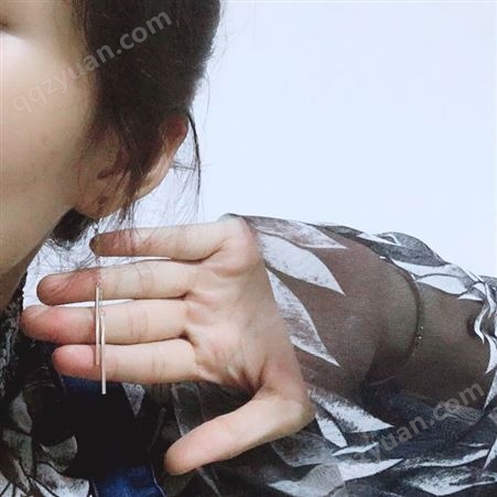 【今泊二】 个性耳钉韩版潮流流苏不锈钢耳耳环百搭个性耳环专业工厂 接受订单