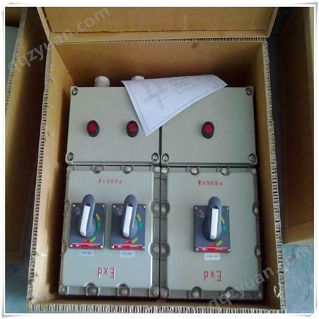 BDZ52-225/3P防爆断路器BDZ52-200/4P防爆断路器可以带漏电保护