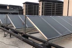 平板太阳能热水工学校楼顶施工程阳台壁挂采暖