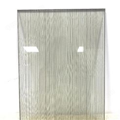 厂家热卖夹丝玻璃 夹胶玻璃厂 夹丝玻璃极窄门背景墙定制样品