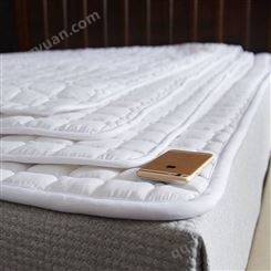 洒店保暖床垫价 欧尚维景纯棉床上用品 民宿客栈加厚舒适垫